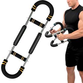 Bemixhwy 747783592369 Adjustable Twister Arm Exerciser - Spring Workout Bar For Forearm Triceps And