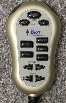 11040ux Best Home Furnishings Inseat Solutions Heat And Massage Remote Ctrl