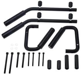 Bt0249 Branded 16pcs Front And Rear Grab Handles Kit Bars Compatible For Black