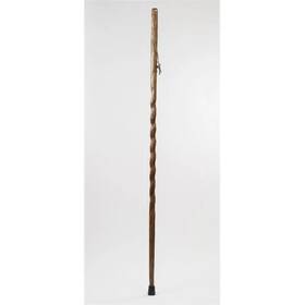 602-3000-1015 Brazos Walking Sticks Bpt4-r 58 Inch Twisted Oak Backpacker Stick- Red