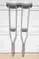 Ca901ad Cardinal Health Crutches Push-button Adjustable 5 2 10 Adult