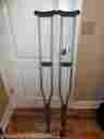 Ca901tl Crutches Cardinal Health Tall Adult Aluminum Push-button New