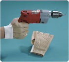 Ca937261 Open Finger Left Small Rolyan Workhard Leather Glove 20.49 Srp