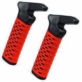 2409142 Caidre 2 Pack Car Door Handle For Elderly Assist Red