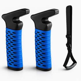 24121203 Caidre Car Door Handle For Elderly Assist 2 Pack With Strap Blue