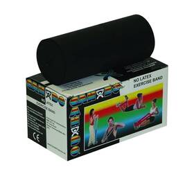 10-5615 Cando 714905002327 Black Latex-free Exercise Band X-heavy Resistance 6 Yd Length