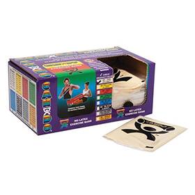 Cando 714905002457 Bulk Latex Free Exercise Band X-light Tan