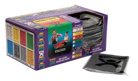 Cando 714905002501 Bulk Latex Free Exercise Band X-heavy Black