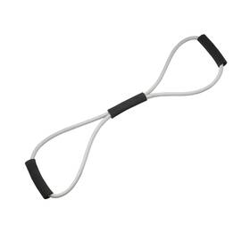 Cando 714905004543 Bowtie Exercise Tubing Silver 30 Inch