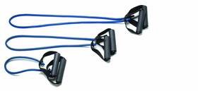 Cando 714905032881 Exercise Tubing With Handles Full Body Set Blue 18/36/48 Inch