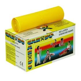 10-6311 Cando 714905040657 Sup-r Latex Free Exercise Band 6 Yd Roll Yellow-x-light