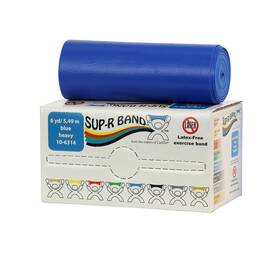 Cando 714905040688 Sup-r Band Latex Free Exercise 6 Yard Roll Blue Level 4 Heavy Resist
