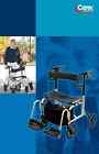 Carex Ultra Ride Rollator And Transport Chair Walker Open Box Used Once 023601012289