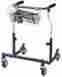 Ce1000bk Anterior Rehab Safety Roller Fixed Width Adult Silver Vein 822383111803