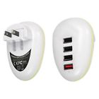 Usbac-4p Charger Plug Qvs Usb Power Universal 2.5amp Ac 4-port Folding