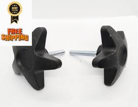 Cspt034 Comsenmed Rollator Height Adjustment Knob Replacement Parts For Vibe Black