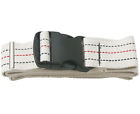 620-wht Cotton Free Medical Plastic Prestige Belt Buckle Shipping Gait