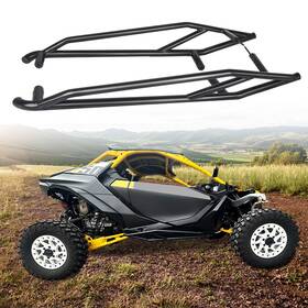 Cax3986 Cpowace One Piece Nerf Bars Side Bumper Protector Guard Compatible With Can-am Maveri