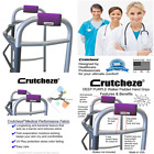 4332476213 Cru0354m Crutcheze Deep Purple Walker Padded Hand Grip Covers 798304144420