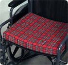 Dmi260 Cushion 4x16x18 Wheel Chair Deluxe Plaid