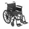 Cx416adfa-sf Drive Medical Lightweight Wheelchair Footrests 16 Seat Silver