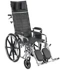 Deluxe Sentra Free Drive Shipping 16x16 Full Std16rbadda Reclining Wheelchair