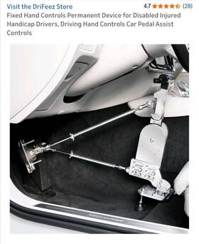 Fdsc-gdh100 Drifeez Permanent Hand Controls