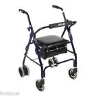 Drive Medical 510 Winnie Mimi Lite Aluminum Rollator 6 Casters W Padded Seat 822383108506