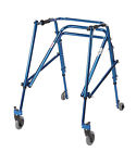 Drive Medical Nimbo Rehab Lightweight Posterior Posture Walker Young Adult Midnight Blue 822383168449