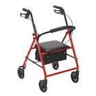 R800rd Drive Medical Red 6inch Rollators Wheels Rollator Wheel