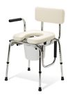 Mon82043300 Drop-arm 82043300 Commode Medline
