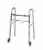 Mds86410w54h Each-mds86410w54h Mds86410w54 Guardian Medline 2-button Folding Walker With 5 Wheels Adult 1