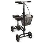 Eqkw100 Equate Knee Walker Steerable Scooter Kneerover Heavy Duty Good New