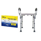 B3010 Essential 1 Ea Deluxe Molded Shower Bench With Arms 300 Lb Weight Capacity Chop
