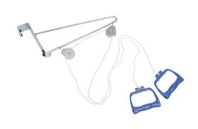 Essential Medical Supply 754756611026 Overdoor Exercise Pulley Set - Shoulder Physical Therapy Equipment For At-hom