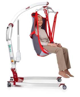 N10200 Etac Molift Smart 150 Patient Lift With Rgoswing Chair And Battery Open Box