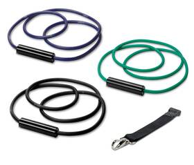 Exerband 681049552011 Exerband-triple Loop Exercise Intermediate Kit 3 Unilateral Tubes