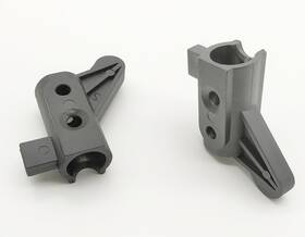 9501s72603 Forconmed 749755903340 Universal Rollator Backrest Replacement Parts - 1 Pr Black