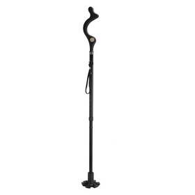 Fresh Fab Finds 729149885223 Fff-black-gpct4766 Posture Walking Cane For Men Women Old Peo