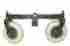 Frmasmb7494 Ultra Pride Mobility Jet 3 Articulating Beam Rear Caster Wheel Assembly