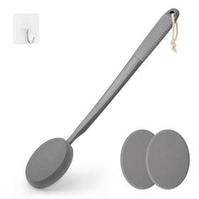 Wesda2 Fy&xzh Lotion Applicator For Back Feet And Legs Long Plastic Handle Moisturizer Gray
