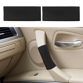Gaolaosy-gla-309 Gaolaosy Car Inside Door Handle Protector Leather 5.31 X 2.44 Inch Black