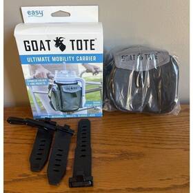 Goat 711379007643 Tote Mobility Pouch - All In One Mountable Cup Holder Storage Hook New