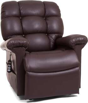 Pr510 Golden Technologies 654690263278 Cloud Medium Large Maxicomfort Lift Chair In Coffee
