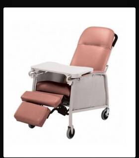 110128 Graham-field 1772 Lumex Three Position Recliner Rosewood