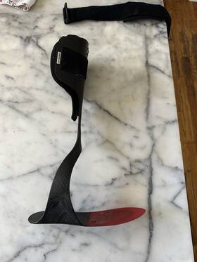 L1951 Guardian Afo - Elite Spiral Rehabilitator Carbon Fiber Brace Xl Right