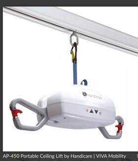 Ap-450 Handicare Ceiling Lift