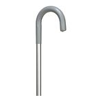 502-1302-0600 Handle Dmi Silver Aluminum Adjustable Standard Cane