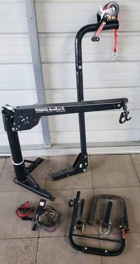 Al-a2 Harmar Auto Lift Ii Scooter/wheelchair Electric Hoist Manual 4 Hitch