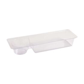 Sns-192-b001oj63qg Health Smart Walker Storage Basket Insert With Cup Holder Clear 15 X 4.5